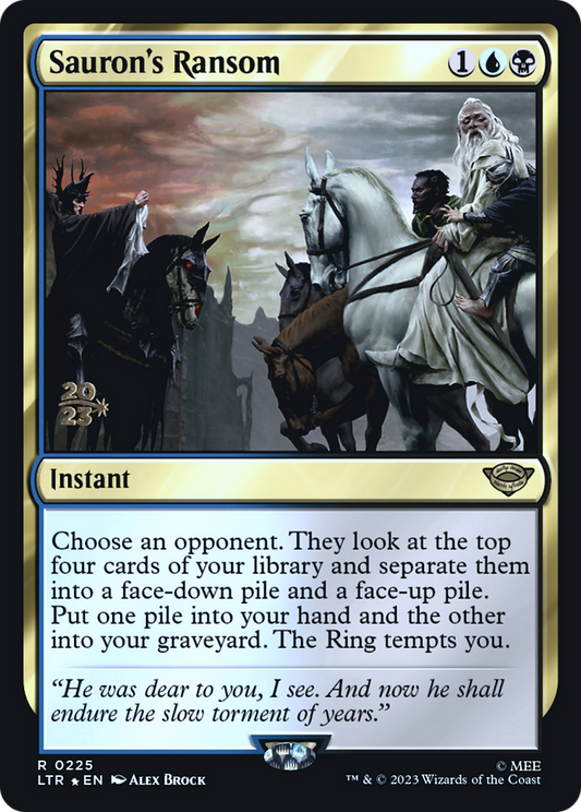Sauron's Ransom (PRE-225S) (Foil)