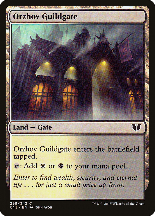 Orzhov Guildgate (C15-299)