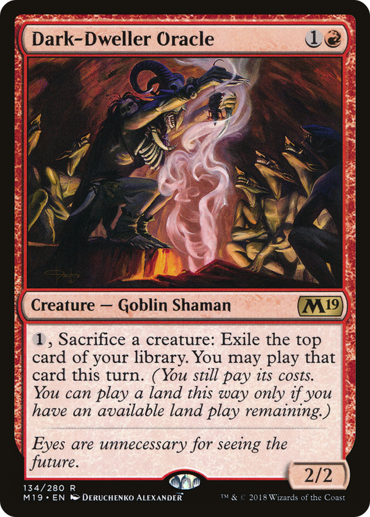 Dark-Dweller Oracle (M19-134)