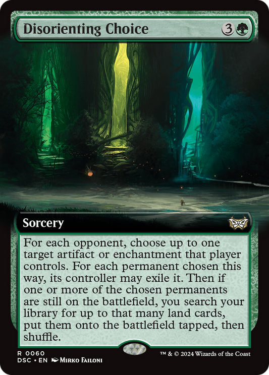 Disorienting Choice (DSC-060) (Extended Art)