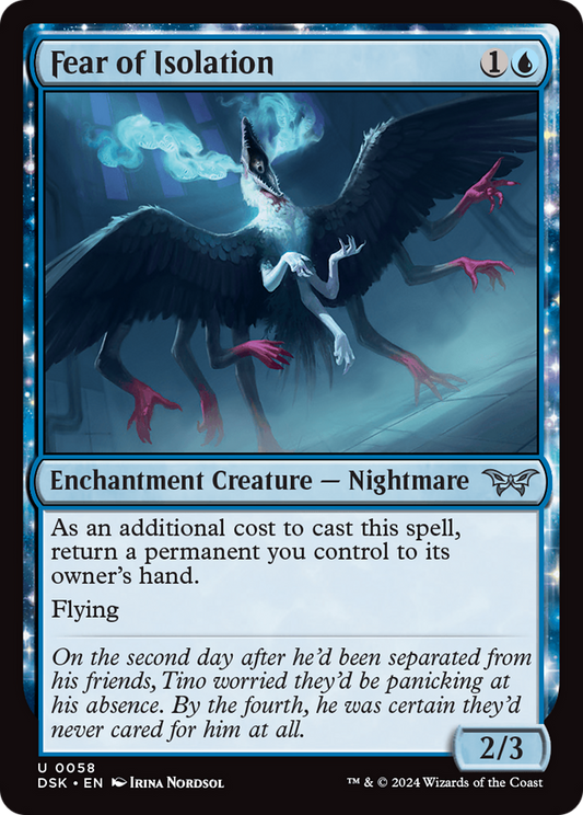 Fear of Isolation (DSK-058) (Foil)