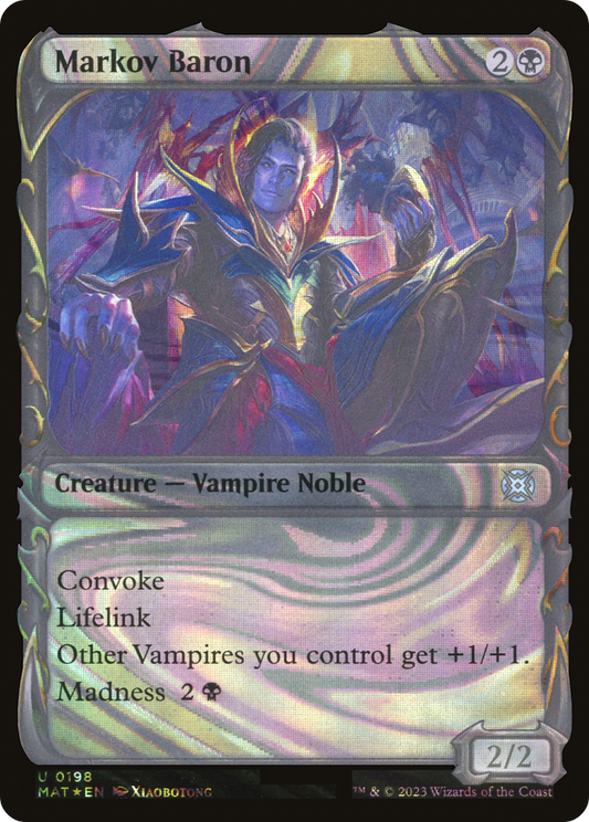 Markov Baron (MAT-198) (Showcase) (Halo) (Foil)