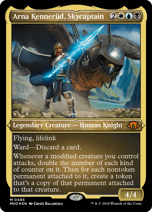 Arna Kennerüd, Skycaptain (MH3-485) (Etched Foil)