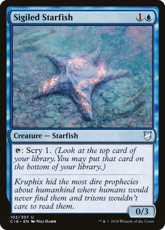 Sigiled Starfish (C18-102)