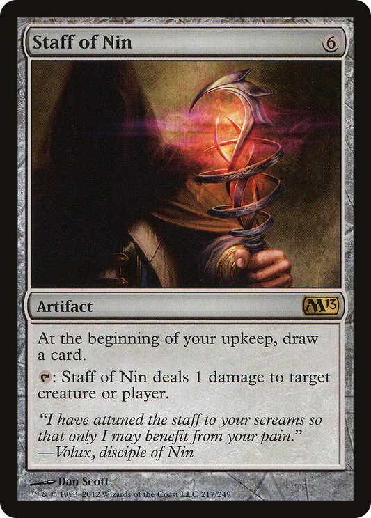 Staff of Nin (M13-217) (Foil)
