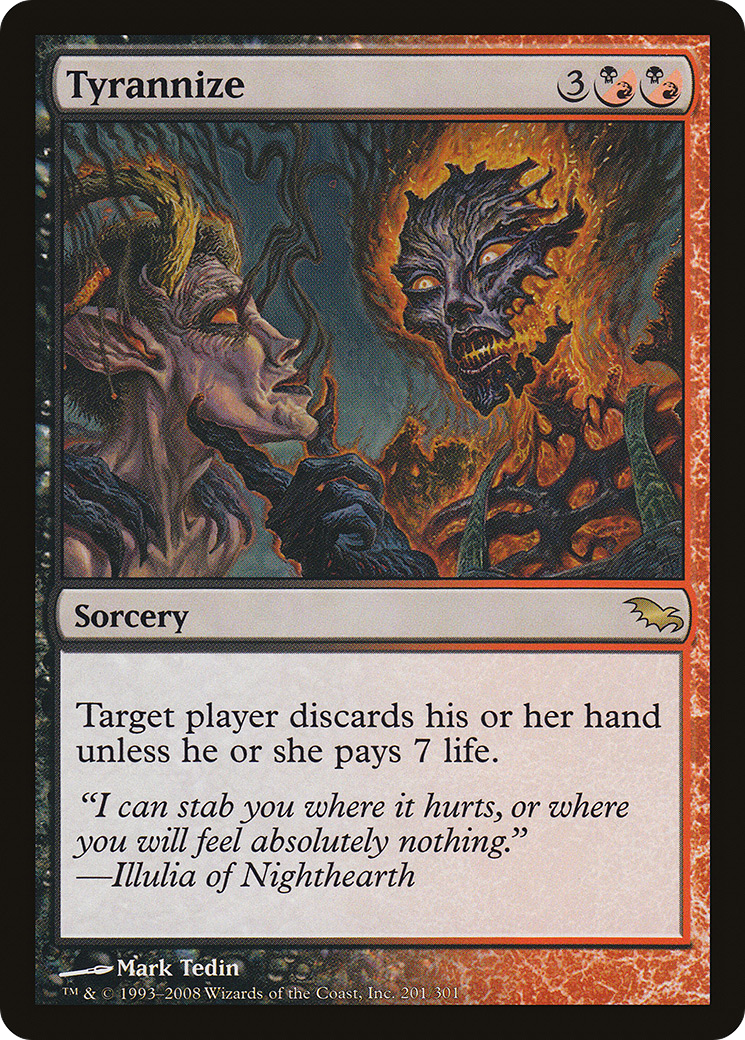 Tyrannize (SHM-201) (Foil)