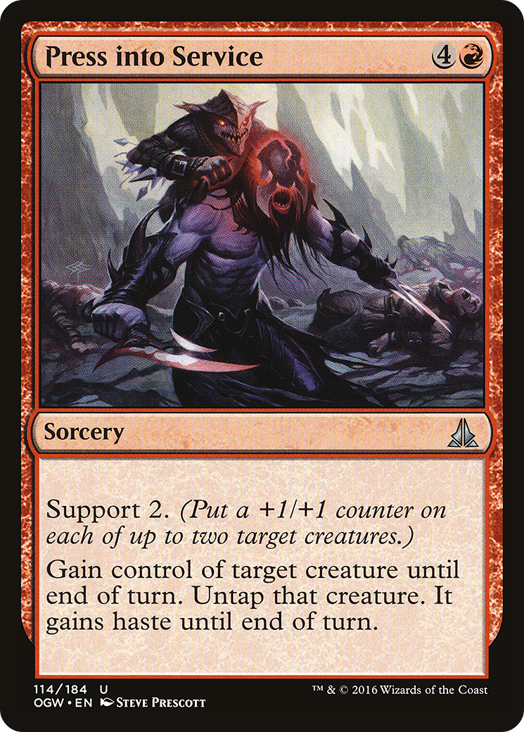 Press into Service (OGW-114)