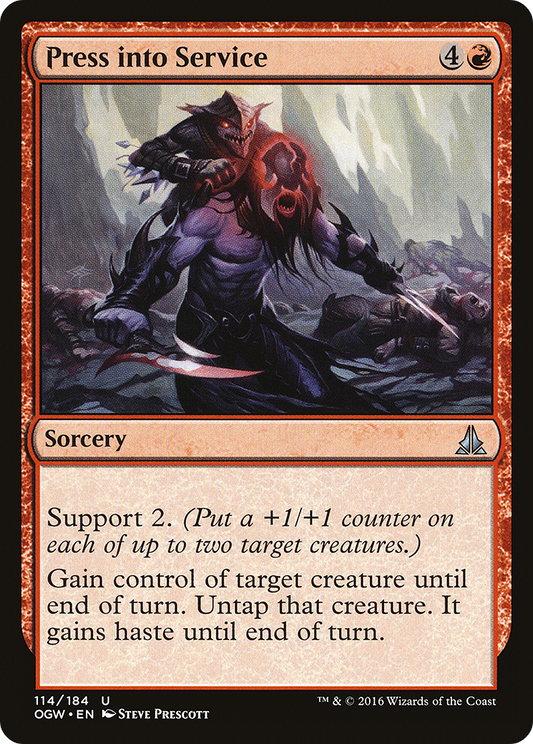 Press into Service (OGW-114) (Foil)