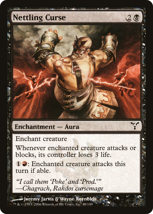 Nettling Curse (DIS-048) (Foil)