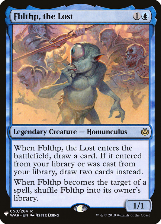 Fblthp, the Lost (LIST-WAR-50)
