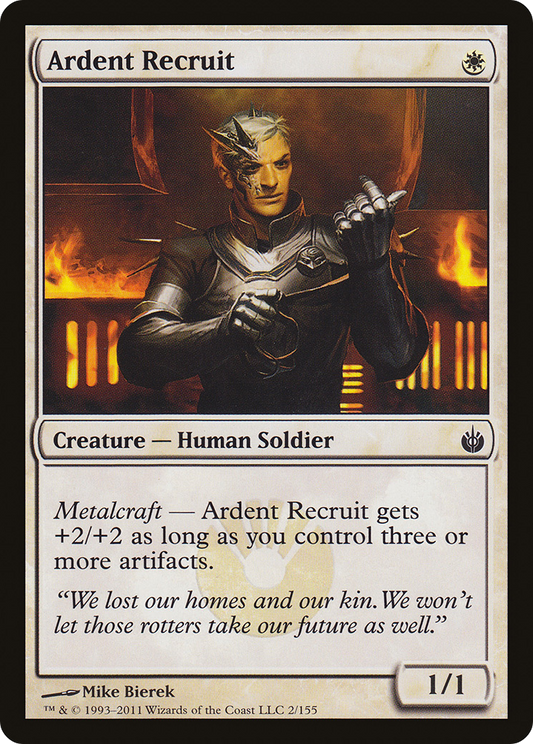 Ardent Recruit (MBS-002) (Foil)