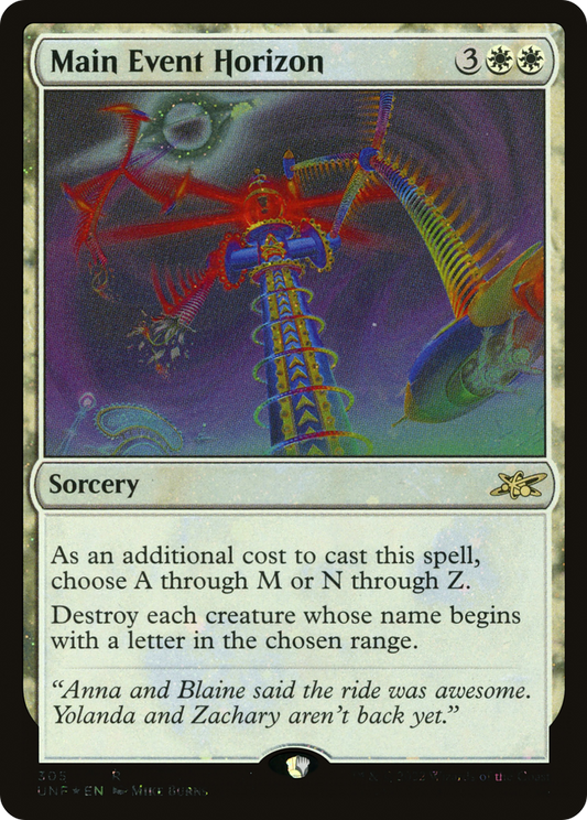 Main Event Horizon (UNF-305) (Galaxy Foil)