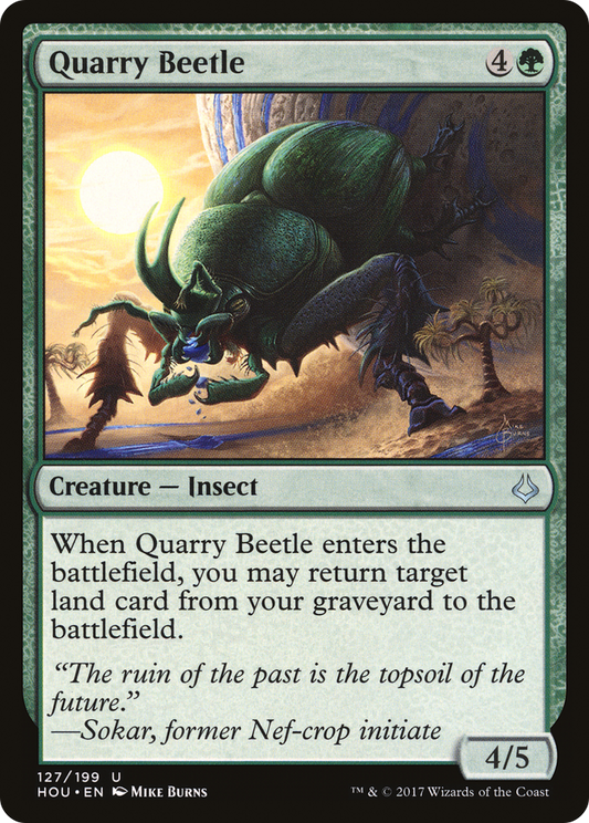 Quarry Beetle (HOU-127) (Foil)