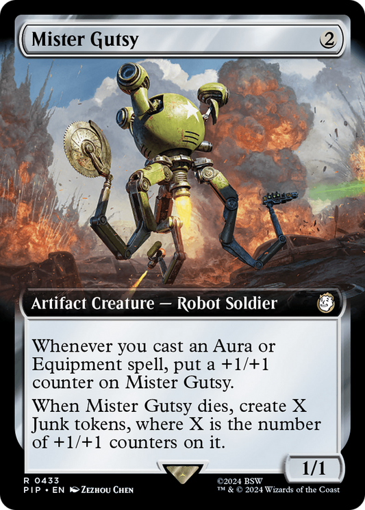 Mister Gutsy (PIP-433) (Extended Art) (Foil)