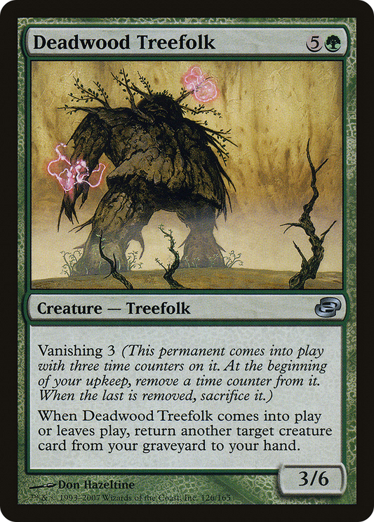 Deadwood Treefolk (PLC-126) (Foil)