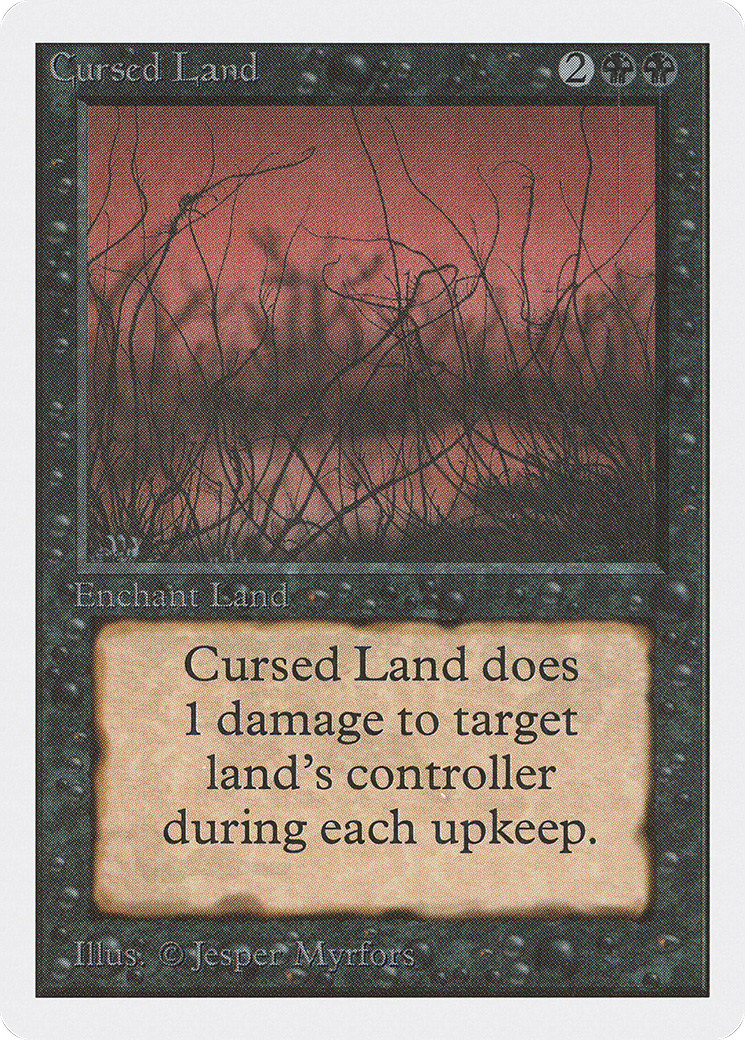 Cursed Land (2ED-098)