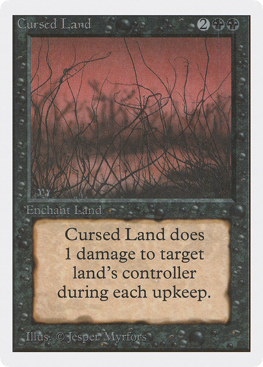 Cursed Land (2ED-098)