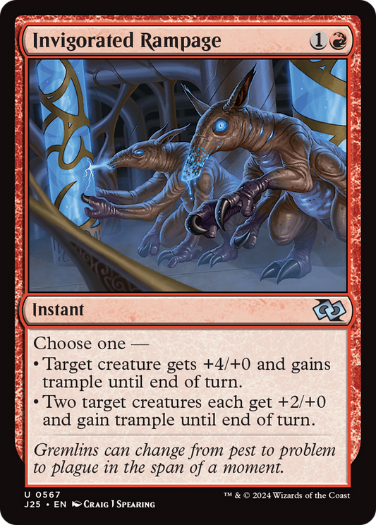 Invigorated Rampage (J25-567)