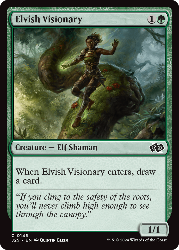 Elvish Visionary (J25-145)