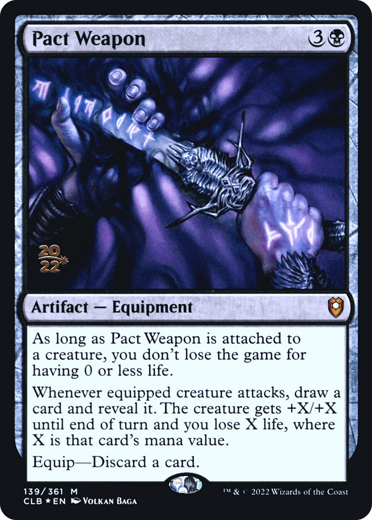 Pact Weapon (PRE-139S) (Foil)