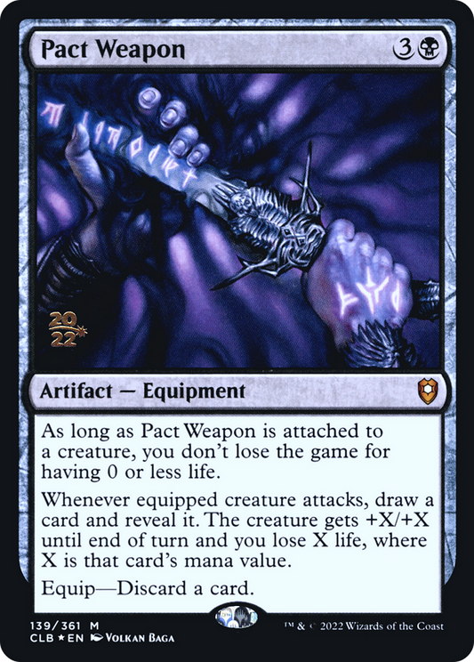 Pact Weapon (PRE-139S) (Foil)