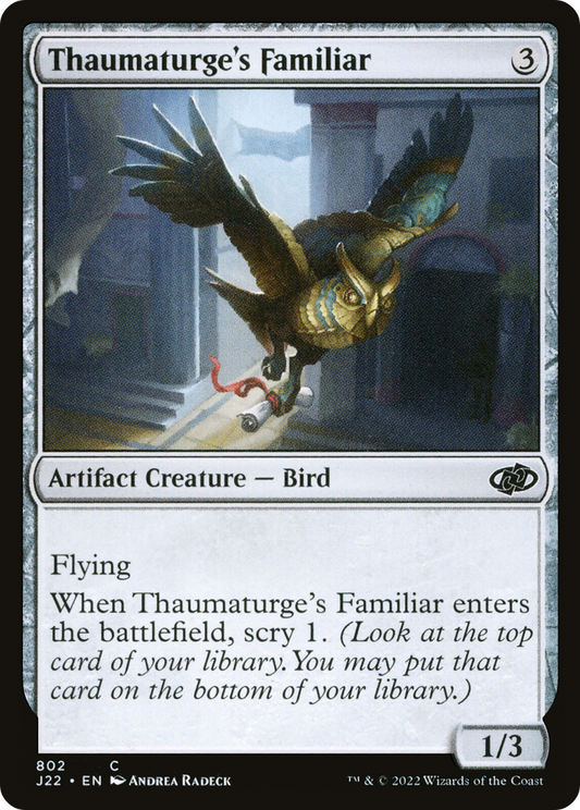 Thaumaturge's Familiar (J22-802)