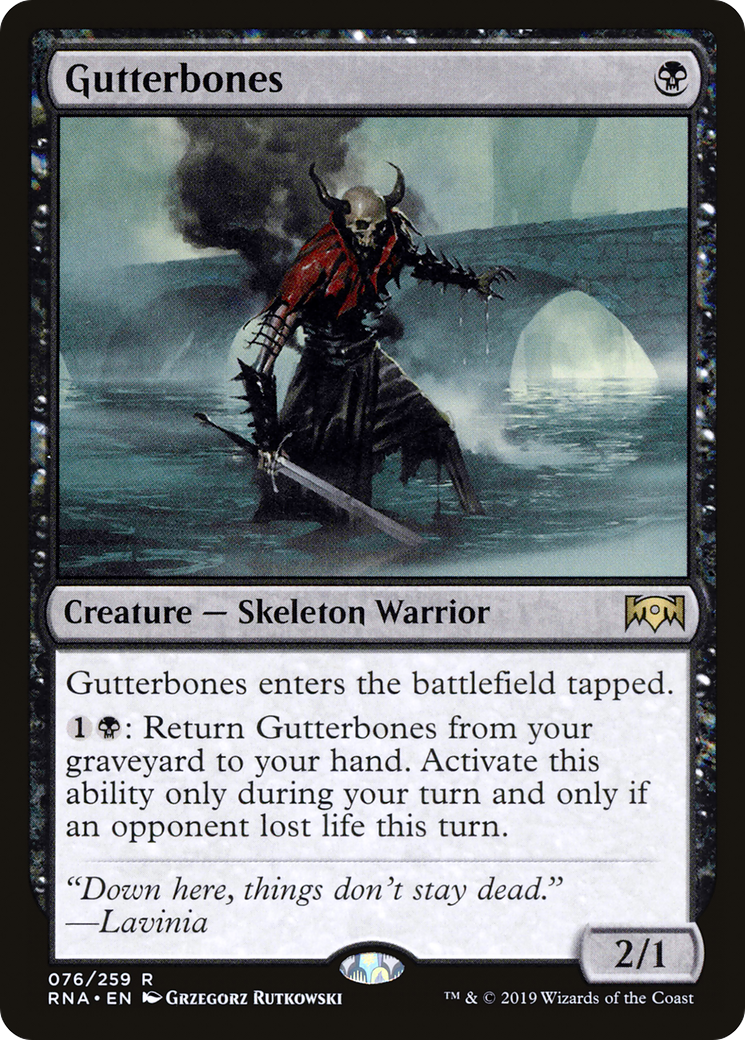 Gutterbones (RNA-076) (Foil)
