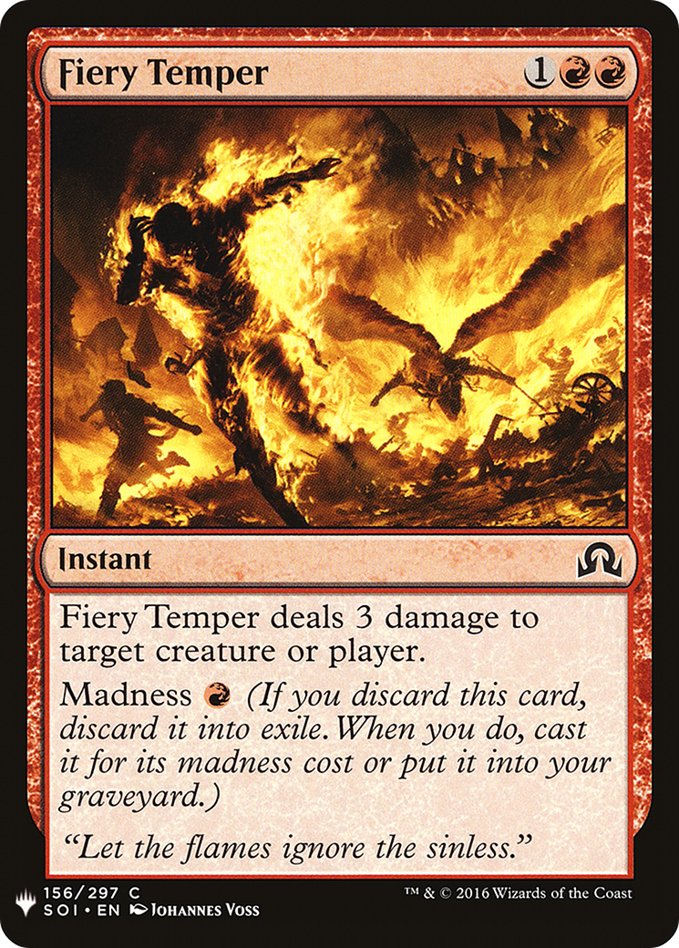 Fiery Temper (LIST-SOI-156)
