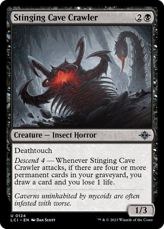 Stinging Cave Crawler (LCI-124) (Foil)