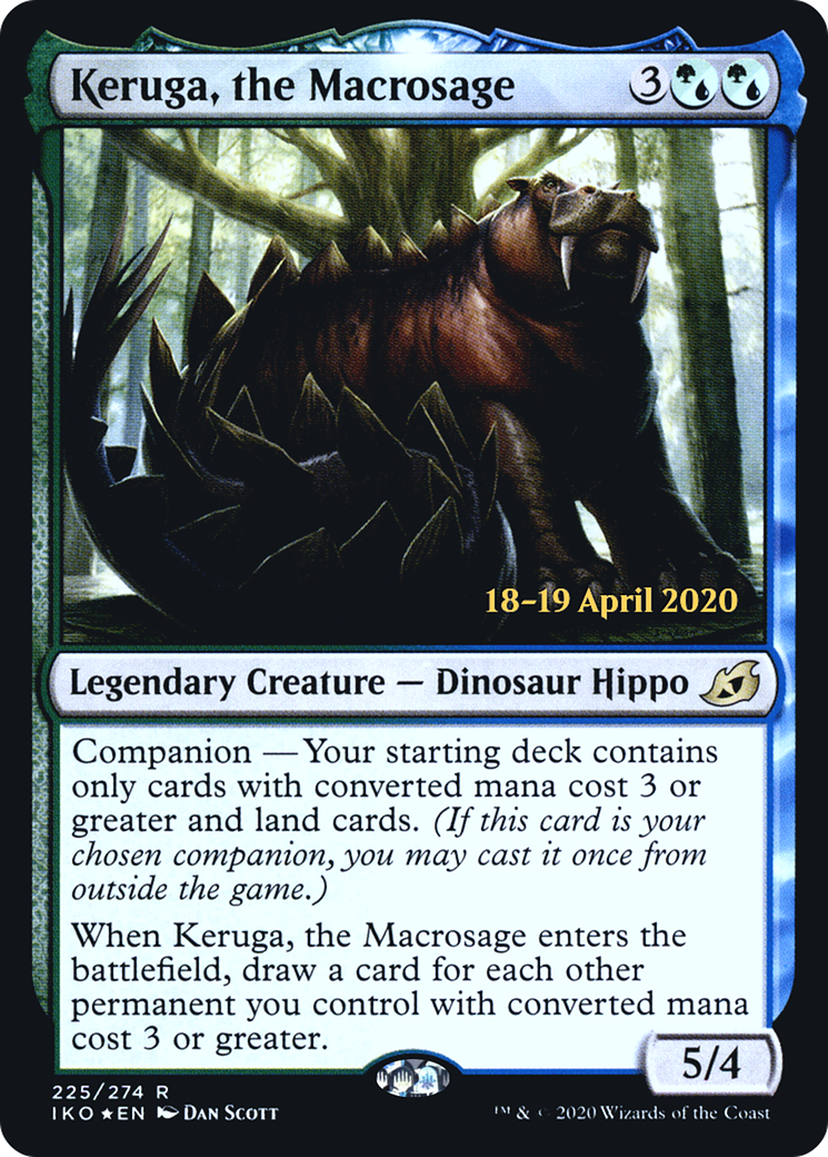 Keruga, the Macrosage (PRE-225S) (Foil)