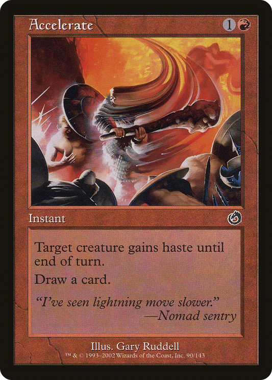 Accelerate (TOR-090)