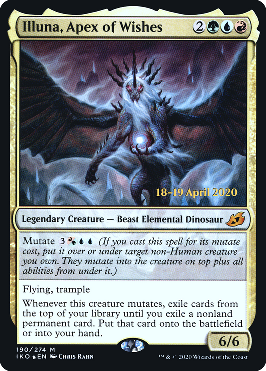 Illuna, Apex of Wishes (PRE-190S) (Foil)