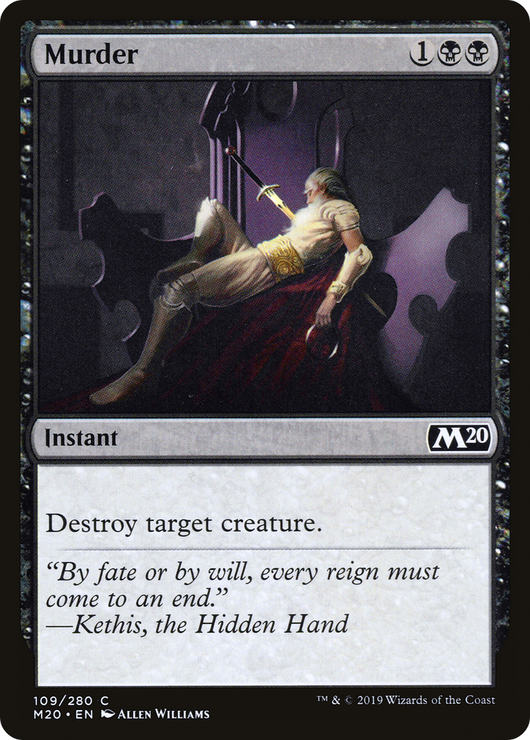 Murder (M20-109) (Foil)