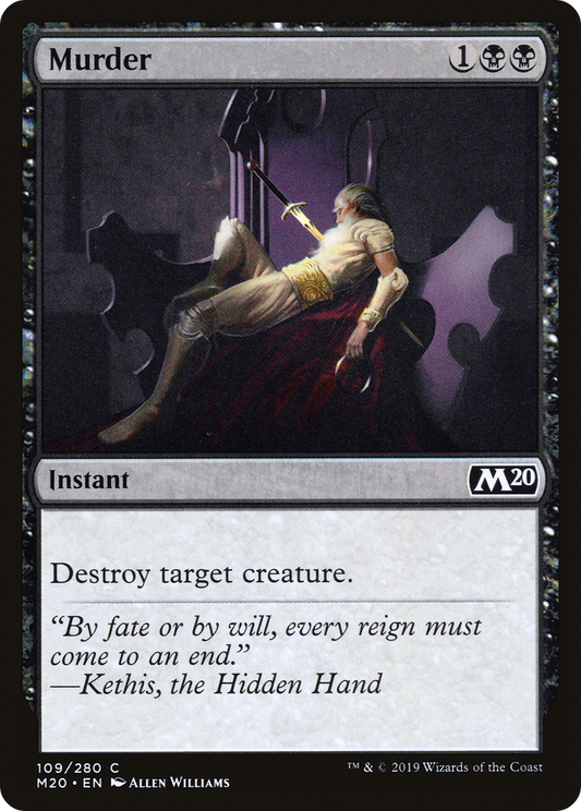 Murder (M20-109) (Foil)