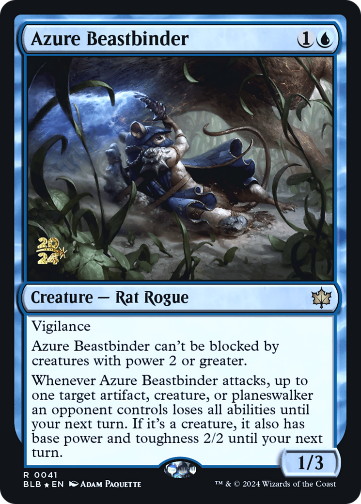 Azure Beastbinder (PRE-41S) (Foil)