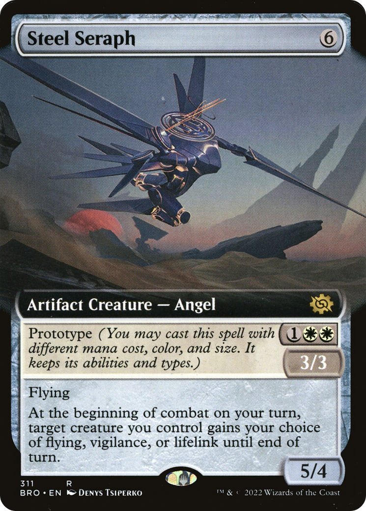 Steel Seraph (BRO-311) (Extended Art) (Foil)