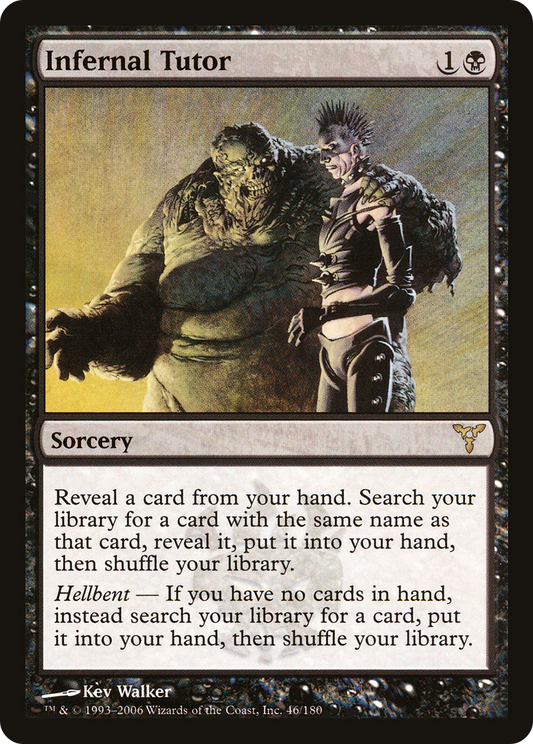 Infernal Tutor (DIS-046) (Foil)