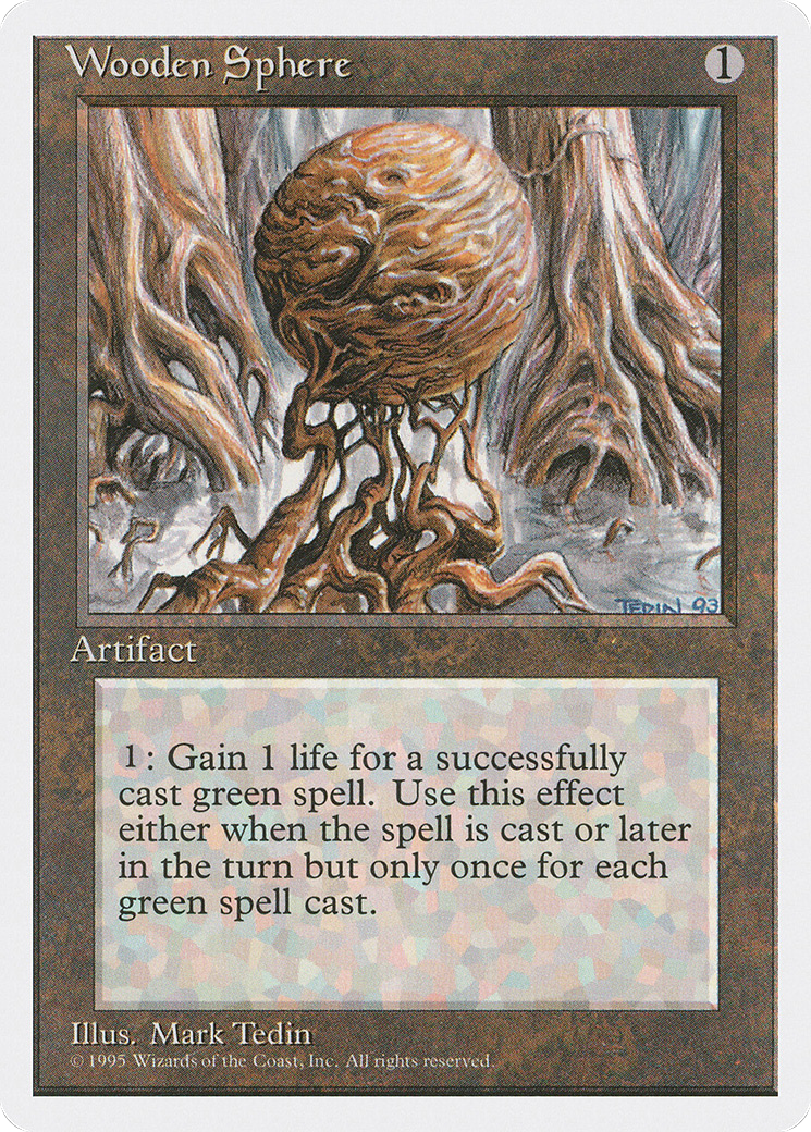 Wooden Sphere (4ED-359)