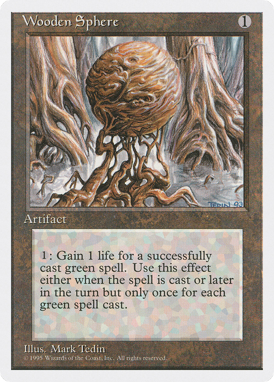 Wooden Sphere (4ED-359)