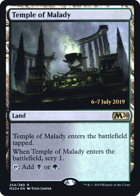 Temple of Malady (PRE-254S) (Foil)