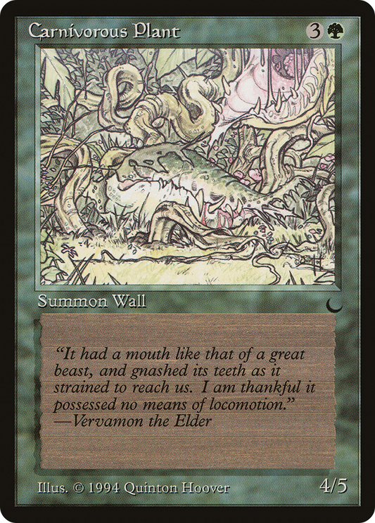 Carnivorous Plant (DRK-075)