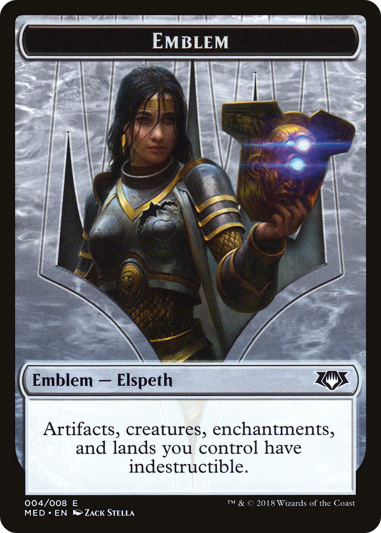 Elspeth, Knight-Errant Emblem (MED-0G4)