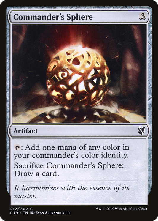 Commander's Sphere (C19-212)