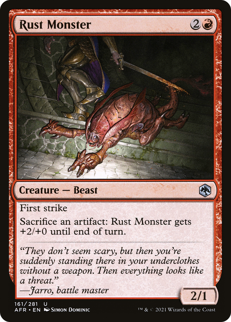 Rust Monster (AFR-161) (Foil)