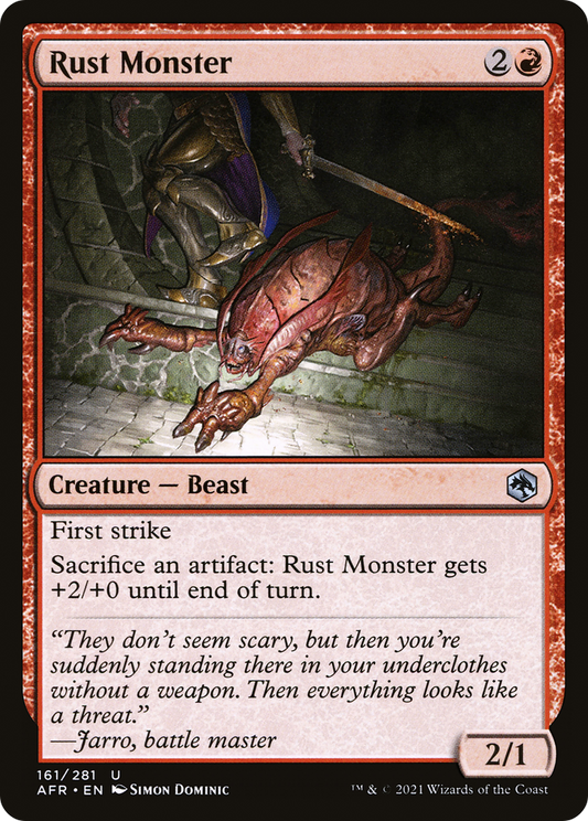 Rust Monster (AFR-161) (Foil)