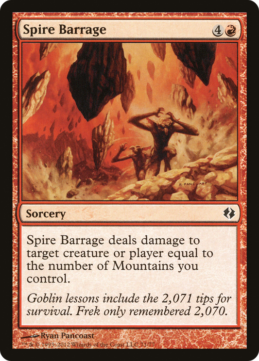 Spire Barrage (DDI-071)