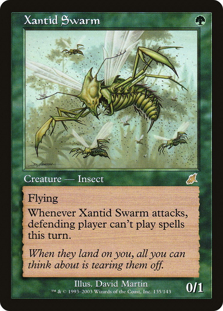 Xantid Swarm (SCG-135) (Foil)