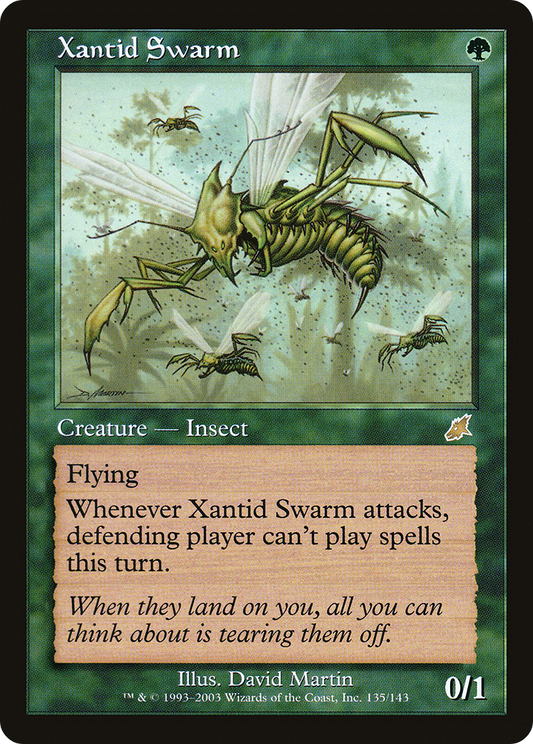 Xantid Swarm (SCG-135) (Foil)