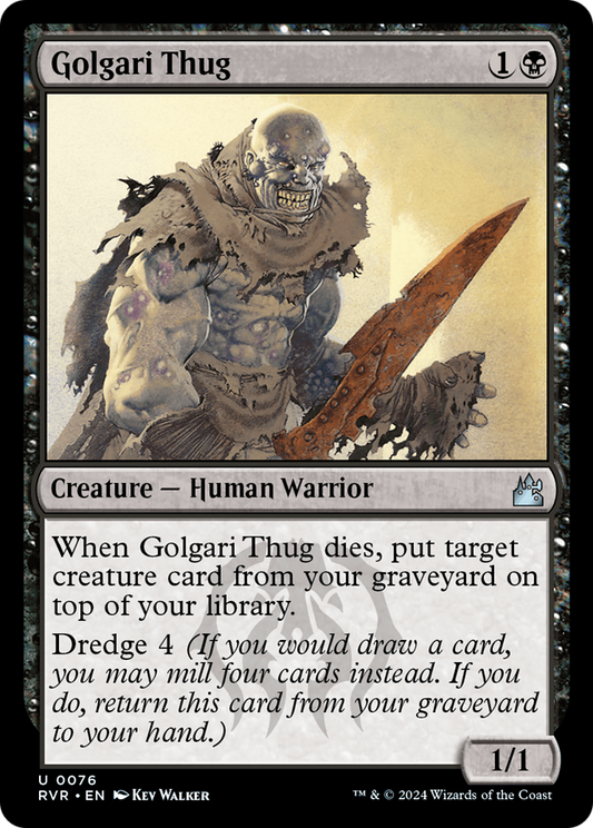 Golgari Thug (RVR-076)