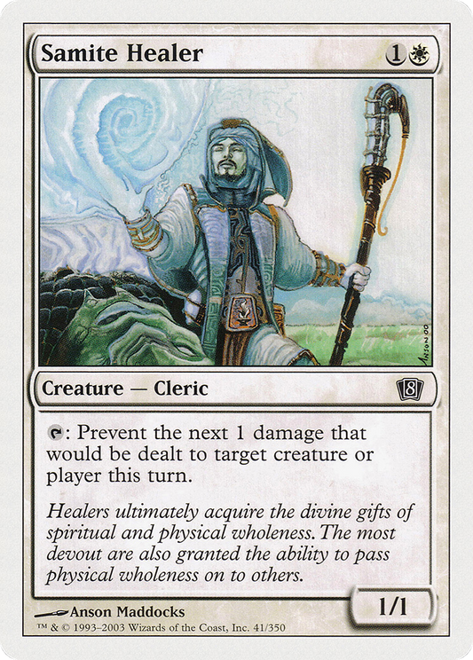 Samite Healer (8ED-041)